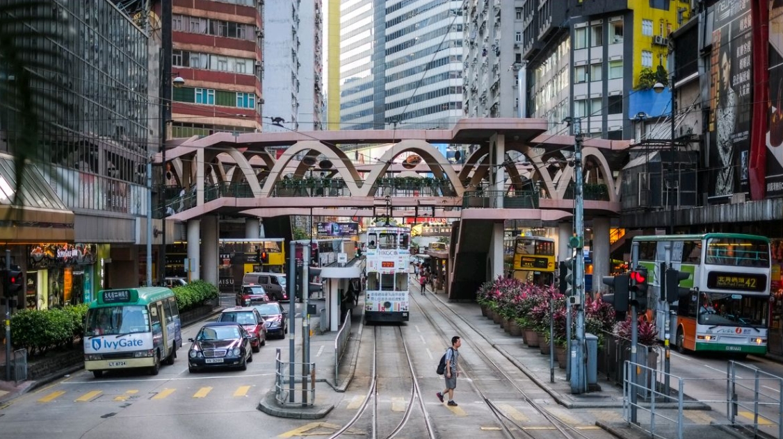 香港城市中心街道